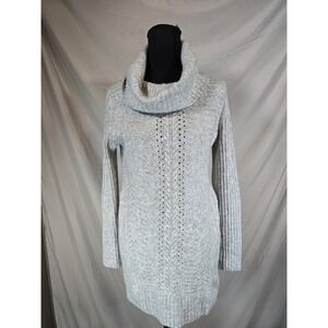 WHBM Womens Long Sweater  Style Shirt Size Small S Grey